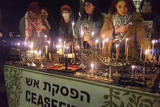 Ceasefire Hanukkahs stir grief, hope and call to end war on Gaza