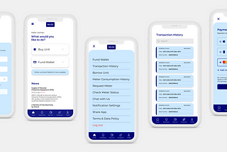 Redesigning and improving the UX & functionality of the (Abuja Electricity Distribution Company)…