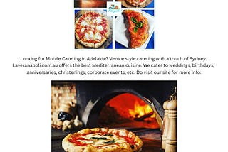 Mobile Catering Adelaide | Laveranapoli.com.au