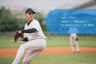 Identifying the sport in an image using the Sport Vision API