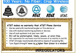 AT&T is Suing California to “Shut Off The Copper”, with FCC Chairman Carr’s Approval, and Replace…