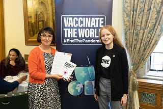 ONE Campaign’s “TAKE ACTION” movement Led by Portsmouth youth activist, urges MP’S to end pandemic…