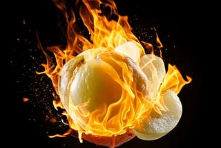 White plum flames