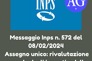 Messaggio Inps n.