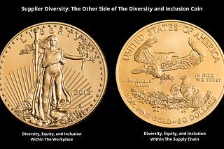 Supplier Diversity: The Other Side of the Diversity and Inclusion Coin