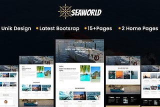 Sheworld — Sea Adventure Travel Html Template