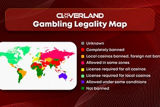 Gambling Legality Map
