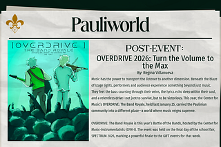OVERDRIVE 2026: Turn the Volume to the Max