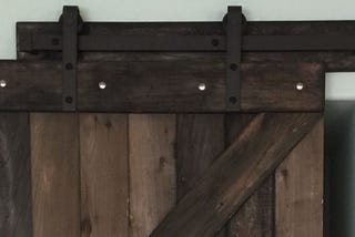 How I built a decorative barn door for under $200