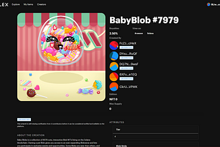 Developing Baby Blobs