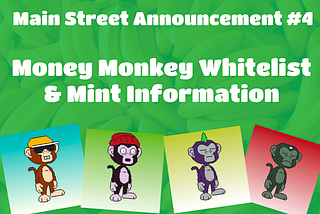 Main Street Announcement #4