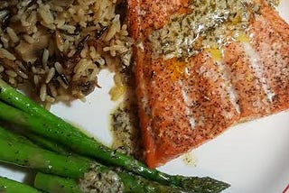 Salmon with a Butter Sauce