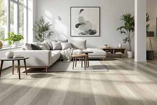 Professional flooring service in Worthing living room