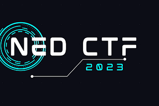 NED CTF 2023 Challenges writeup