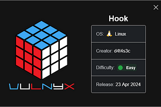 VulNyx | Hook (Walkthrough)