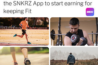 Move And Earn with SNKRZ