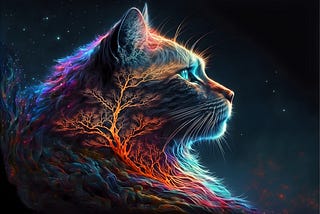 This kitty is just getting started glowing. 2022 review & 2023 preview.