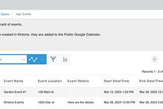 How to Add Events to Google Calendar with Kintone and Zapier