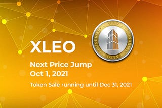 XLEO Token Sale — Price Jumps Tomorrow