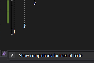 Visual Studio 2022: IntelliCode completions