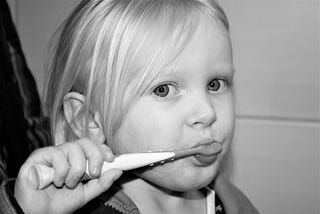 The importance of tooth brushing