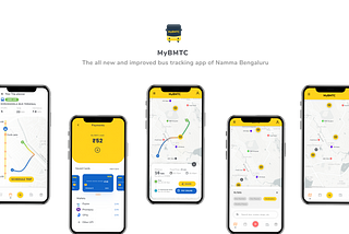 MyBMTC mobile app Redesign-A UX Case Study