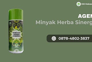 Agen Minyak Herba Sinergi | WA: 0878–4802–3837