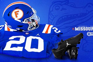 Florida Gators reveal blue helmets