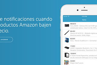 Cómo recibir notificaciones cuando tus productos de Amazon bajen de precio