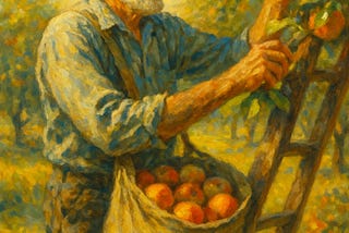 THE APPLE ORCHARD AND THE WEDDING