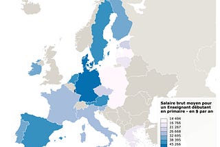 Enseignants : où en est la France par rapport aux autres pays de l’Union européenne ?