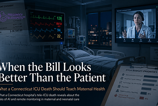 When the Bill Looks Better Than the Patient: What a Connecticut ICU Death Should Teach Maternal…