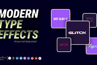 Making Type Effects in Figma