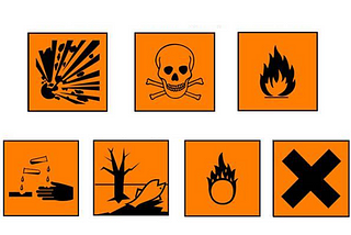 7 Symbols of Hazardous Chemicals