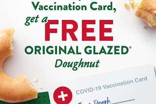 Krispy Kreme Wants You to Get Vaccinated