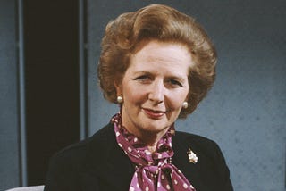 Margaret Thatcher , personal impression en notas breves