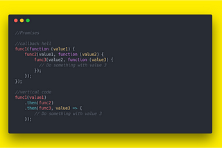 #javascript ES6 cheatsheet — Promises