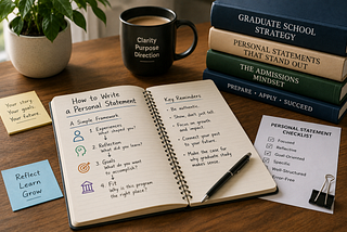 How to Write a Personal Statement: A Former Admissions Committee Member’s Framework