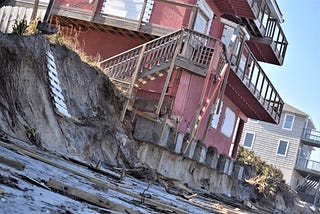 Vilano Beach: erosion takes a toll