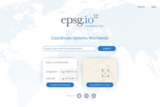 epsg.io ve Koordinat Dönüştürücü