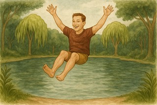 What One Leap Into a Lake Taught Me About Living