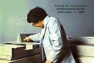 Slide 2: 1983 Advertisement for the 8200 Copier