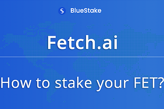 Fetch.ai — How yo stake your $FET using Keplr?