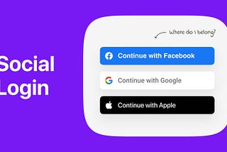 Social Login — Should We Scrap Email Sign-Up Altogether?