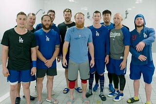 Video: Dodgers take part in #CrackCancer Challenge