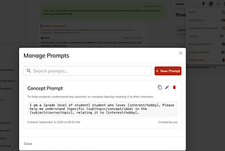 How to Scaffold Student Learning with a Generative AI Prompt Library