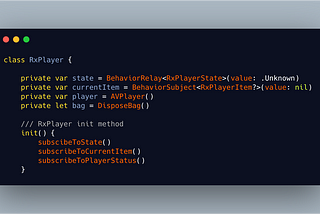 RxPlayer — AVPlayer with RxSwift