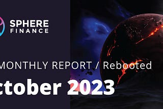 Sphere Monthly Report — EM 1