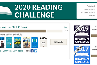The Goodreads Reading Challenge is a fallacy — here’s why.