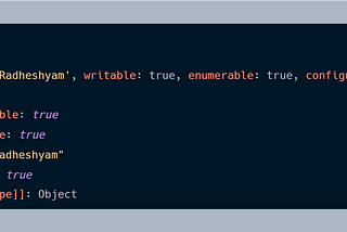 Enumerability of Properties of an Object in Javascript